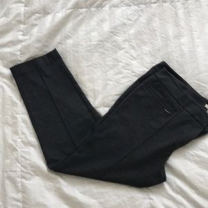 Sejour 16W charcoal center seam tapered trouser